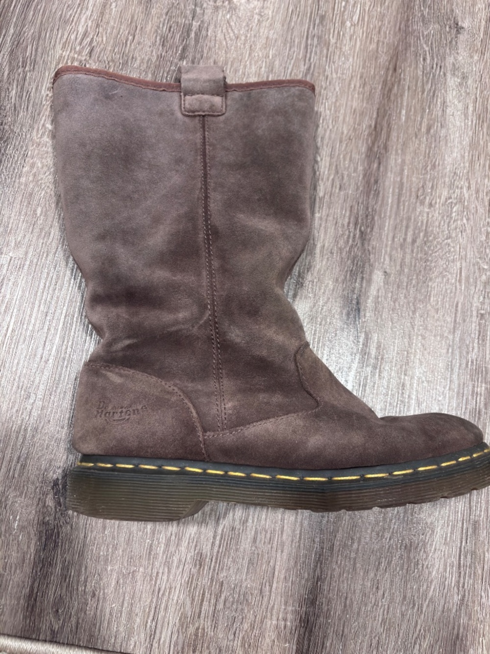 Doc Martens Jenny Pull-on Suede Boot - Picture 3 of 16